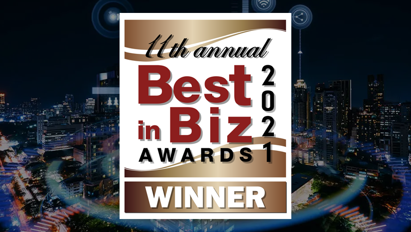11th annual Best in Biz Awards 2021 Winner